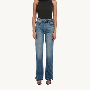 NWT Aritzia EB Denim ‘Unraveled Two’ Jean